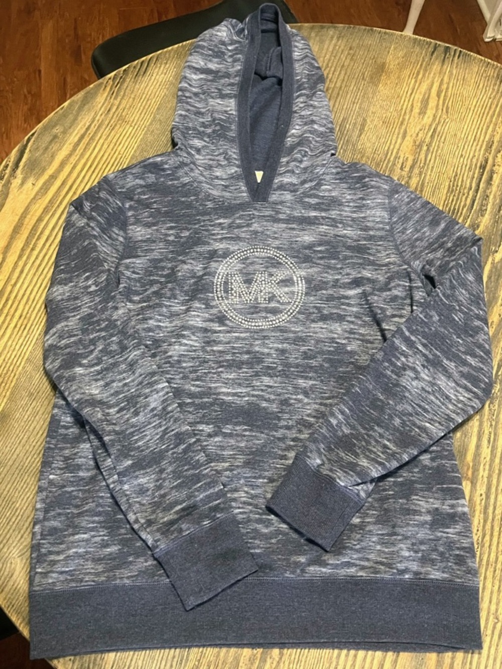MICHAEL Michael Kors Navy Marled Hoodie